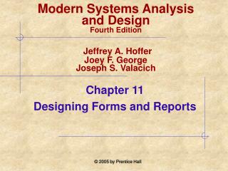 Chapter 11 Designing Forms and Reports