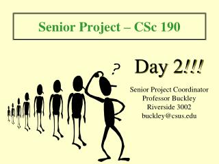 Senior Project – CSc 190