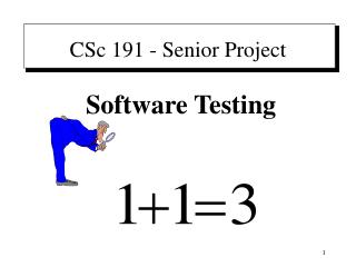 CSc 191 - Senior Project