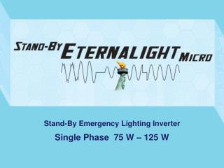 Stand-By Emergency Lighting Inverter