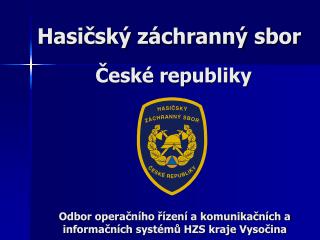 Hasičský záchranný sbor