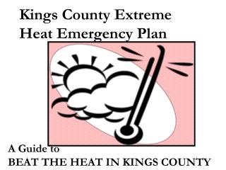 Kings County Extreme Heat Emergency Plan