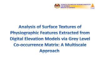 Digital Elevation Models (DEMs)