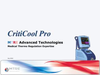 M T R E Advanced Technologies Medical Thermo Regulation Expertise
