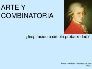 ARTE Y COMBINATORIA