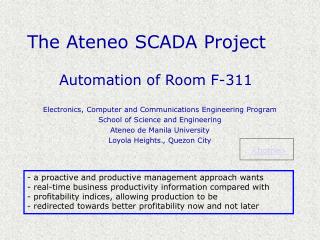 The Ateneo SCADA Project