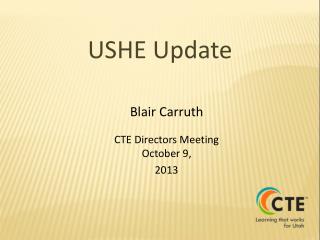 USHE Update