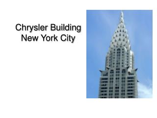 Chrysler Building New York City