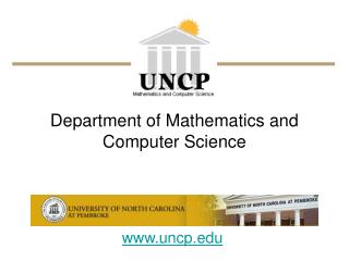 Department of Mathematics and Computer Science