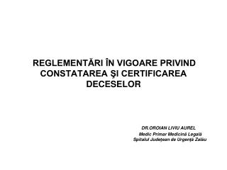 Ipoteze de lucru Reglementările legale sunt puţin cunoscute şi respectate.