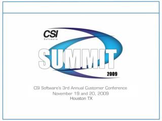 Getting the Most from CSI Software Technical Support