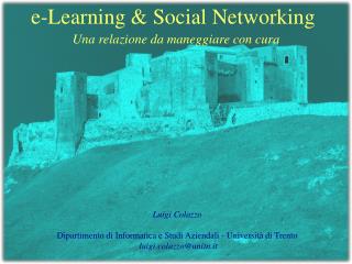 e-Learning &amp; Social Networking