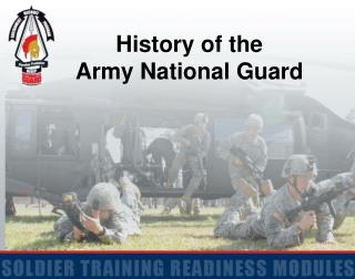 History of the Army National Guard