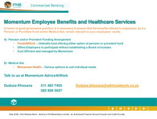 Momentum Employee Benefits and Healthcare Services