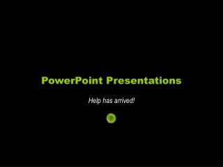 PowerPoint Presentations