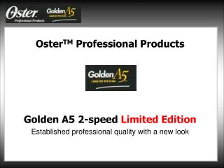 Oster TM Professional Products