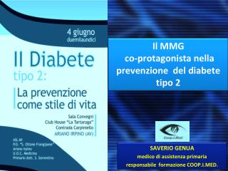Il MMG co-protagonista nella prevenzione del diabete tipo 2
