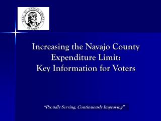 Increasing the Navajo County Expenditure Limit: Key Information for Voters