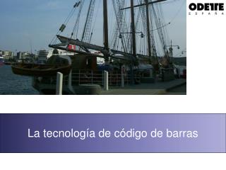 La tecnología de código de barras