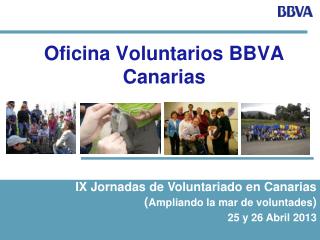 Oficina Voluntarios BBVA Canarias