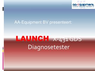 LAUNCH X-431 GDS Diagnosetester