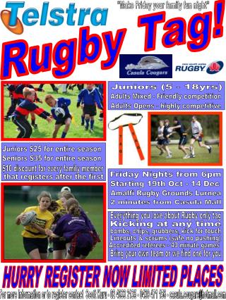 Rugby Tag!