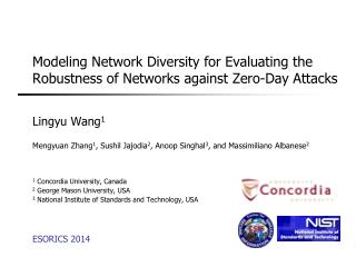 Modeling Network Diversity for Evaluating the Robustness of Networks against Zero-Day Attacks