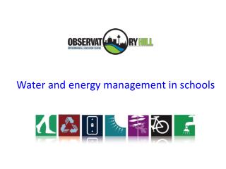 Water and energy management in schools