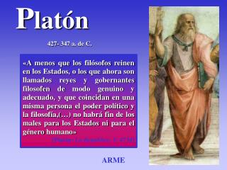 P latón 427- 347 a. de C.