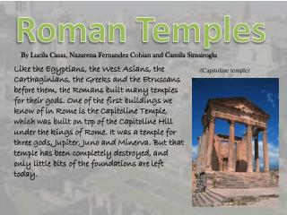 Roman Temples