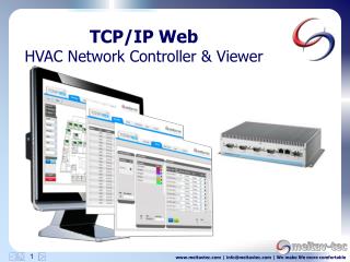 TCP/IP Web HVAC Network Controller &amp; Viewer