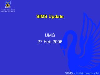 SIMS Update