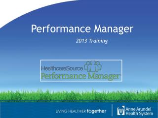 Performance Manager