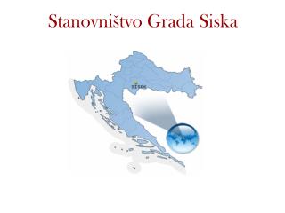 Stanovništvo Grada Siska