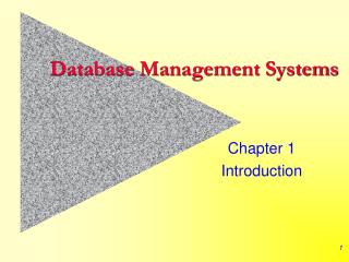 Database Management Systems