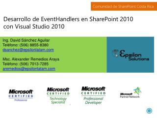 Desarrollo de EventHandlers en SharePoint 2010 con Visual Studio 2010