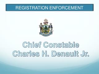 REGISTRATION ENFORCEMENT