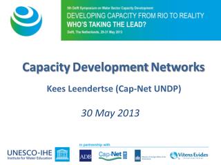 Capacity Development Networks