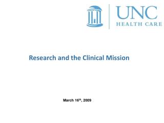 Research and the Clinical Mission