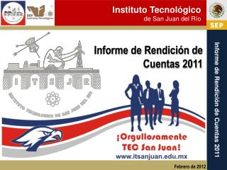 Informe de Rendición de Cuentas 2011