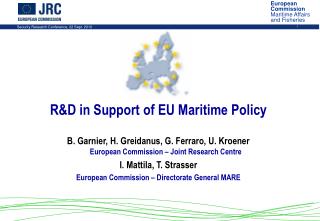 R&amp;D in Support of EU Maritime Policy