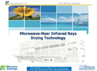 Microwave-Near Infrared Rays Drying Technology
