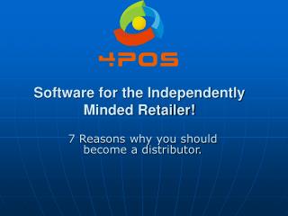 Software for the Independently Minded Retailer!