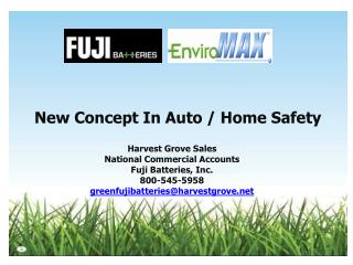 New Concept In Auto / Home Safety