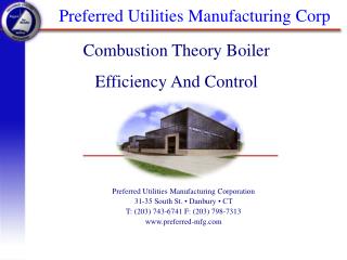 Preferred Utilities Manufacturing Corp