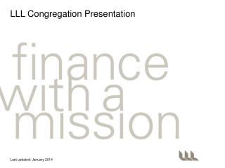 LLL Congregation Presentation