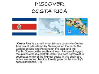 DISCOVER COSTA RICA