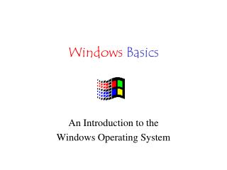 Windows Basics