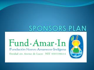 SPONSORS PLAN