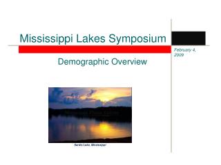Mississippi Lakes Symposium